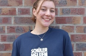 Schüler Helfen Leben: Friederike Lorf aus Dortmund engagiert sich ein Jahr lang für Gleichaltrige in schwierigen Lebenslagen