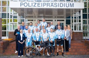 Polizei Dortmund: POL-DO: Polizisten radeln f&uuml;r Verbrechensopfer