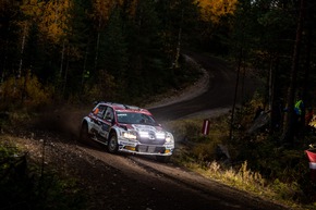 ŠKODA FABIA Rally2 evo Teams feiern Siege in Welt- und Europameisterschaft