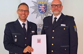 Polizeipr&auml;sidium S&uuml;dhessen: POL-DA: Bensheim: Erster Polizeihauptkommissar Daniel Ihrig &uuml;bernimmt Leitung der Polizeistation