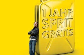 Gelbe Seiten Marketing GmbH: Tanke schön! Ein Jahr Gratistanken mit GelbeSeiten