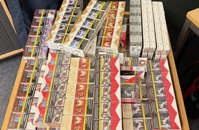 Hauptzollamt Dortmund: HZA-DO: Ausschließlich Zigaretten im Gepäck / Zoll stoppt mutmaßliche Schmuggler