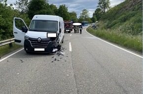 Polizeiinspektion Lauterecken: POL-PILEK: Verkehrsunfall - Zusammenstoß im Gegenverkehr