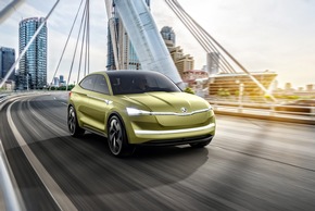 SKODA präsentiert Konzeptstudie VISION E auf der Auto Shanghai 2017 (FOTO)