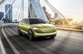 Skoda Auto Deutschland GmbH: SKODA präsentiert Konzeptstudie VISION E auf der Auto Shanghai 2017 (FOTO)