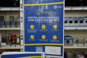 POL-GÖ: (137/2024) Landesweite Kampagne &quot;Protect your bike&quot; der Polizei Niedersachsen auch in Stadt und Landkreis Göttingen gestartet