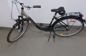 Polizeidirektion Lübeck: POL-HL: HL-Innenstadt   :

Wem gehört dieses Fahrrad?
