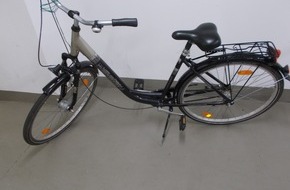 Polizeidirektion Lübeck: POL-HL: HL-Innenstadt   :

Wem gehört dieses Fahrrad?