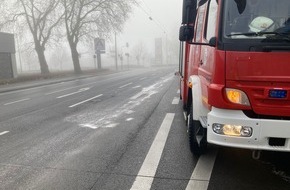 Feuerwehr Datteln: FW Datteln: Betriebsmittelspur in Datteln