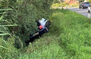 Polizeiinspektion Delmenhorst / Oldenburg - Land / Wesermarsch: POL-DEL: Landkreis Wesermarsch: Verkehrsunfall auf der B 211 im Bereich Ovelgönne-Vedhusen