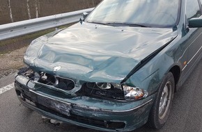 Polizeidirektion Kaiserslautern: POL-PDKL: A6/Landstuhl, In die Schutzplanken gekracht