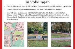 Landespolizeidirektion Saarland: POL-SL: Nach T&ouml;tungsdelikt in V&ouml;lklingen vor zwei Jahren / Mordkommission Schillerpark sucht weiterhin nach Zeugen