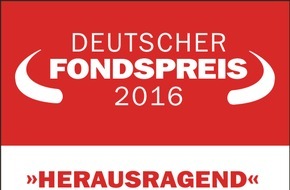 ÖKOWORLD LUX S.A.: Herausragend: DEUTSCHER FONDSPREIS 2016 für ÖKOVISION CLASSIC / FONDS professionell, FAZ und Institut für Vermögensaufbau vergeben die begehrte Auszeichnung an den "Gewinner der Zukunft"