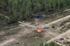 Bundespolizeidirektion Berlin: BPOLD-B: Bundespolizei-Hubschrauber erneut im Einsatz