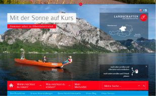 Oberösterreich Tourismus: Neues Oberösterreich-Tourismus-Fenster im Internet - BILD