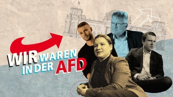 ARD Das Erste: "Wir waren in der AfD - Aussteiger berichten" morgen im Ersten und in der ARD Mediathek /Aktuelle Programmänderung am Donnerstag, 18. Januar 2024 um 22:50 Uhr im Ersten