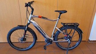 Polizeiinspektion Nienburg / Schaumburg: POL-NI: Eigentümer eines E-Bikes gesucht