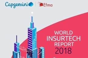 Capgemini: World InsurTech Report 2018: Etablierte Versicherer und InsurTechs kooperieren auf Augenhöhe (FOTO)