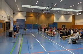 Polizeidirektion Trier: POL-PDTR: Polizei-Sporttest begeistert erneut: großes Interesse an der Polizei