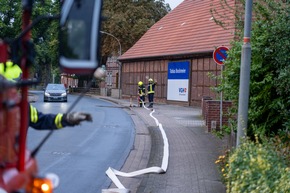 FW Flotwedel: Feuerwehren üben Ernstfall im AllerHaus in Langlingen