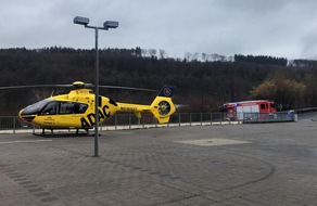 Feuerwehr Iserlohn: FW-MK: Rettungshubschraubereinsatz am Sonntagnachmittag