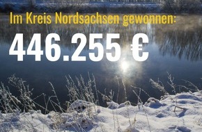 Sächsische Lotto-GmbH: 446.255 Euro Weihnachtsgeld von Fortuna