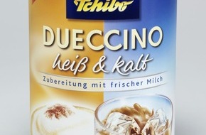Tchibo GmbH: Neu: Tchibo Dueccino "heiß & kalt" - ein doppelter Cappuccino-Genuss