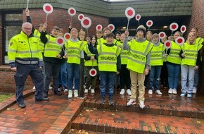Polizeiinspektion Wilhelmshaven/Friesland: POL-WHV: Neue Schülerlotsen im Einsatz vor der Grundschule Bockhorn