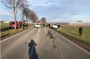 Polizeidirektion Bad Kreuznach: POL-PDKH: Verkehrsunfall auf der B 48