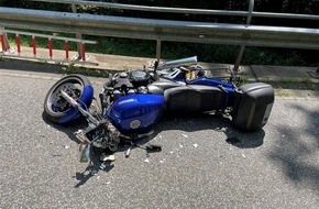 Polizeidirektion Wittlich: POL-PDWIL: Tödlicher Verkehrsunfall eines Motorradfahrers auf der L199 zwischen Grenderich und Zell