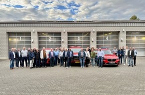 FFW Gemeinde Schwalmtal: FFW Schwalmtal: Feuerwehr-Kommandanten-Treffen im Kreis Viersen - Austausch stärkt Zusammenarbeit über Grenzen hinweg