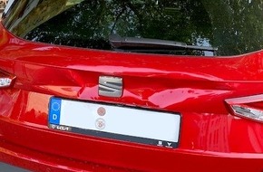 Polizeidirektion Kaiserslautern: POL-PDKL: Wer hat den Seat gerammt?