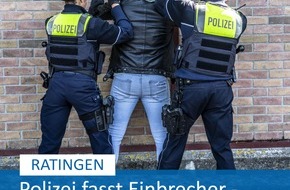 Polizei Mettmann: POL-ME: Polizei fasst Einbrecher-Trio - Ratingen - 2306070