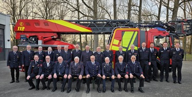 Freiwillige Feuerwehr Werne: FW-WRN: Jahreshauptversammlung der Ehrenabteilung des LZ 1 Stadtmitte