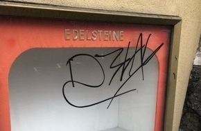 Polizeidirektion Trier: POL-PDTR: Graffiti-Sprayer treibt sein Unwesen
