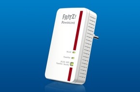 AVM GmbH: Neues Powerline-Kraftpaket mit WLAN: FRITZ!Powerline 1240E WLAN