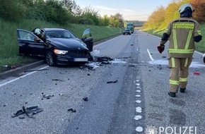 Polizeidirektion Kaiserslautern: POL-PDKL: Verkehrsunfall sorgt für Beeinträchtigungen im Berufsverkehr