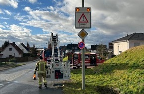 Feuerwehr Helmstedt: FW Helmstedt: Neue Warnschilder im Bereich der Feuerwehr