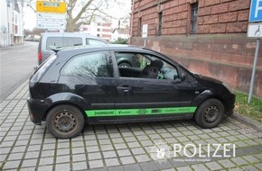 Polizeipräsidium Westpfalz: POL-PPWP: Beifahrerfenster eingeschlagen