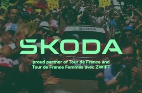 Škoda Auto verlängert Sponsoring der Tour de France und der Tour de France Femmes avec Zwift bis 2028
