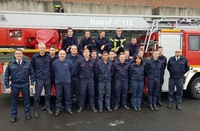 Feuerwehr Stolberg: FW-Stolberg: Feuerwehr-Grundausbildung Modul 1 und 2 erfolgreich abgeschlossen