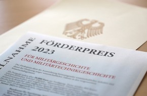 PIZ Ausrüstung, Informationstechnik und Nutzung: Förderpreis 2023 für Militärgeschichte und Militärtechnikgeschichte