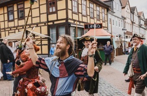 Stadtmarketing Uelzen: Hanse hautnah: Uelzen lädt zum Mittelalter-Spektakel am 13. und 14. September