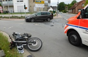 Polizeiinspektion Rotenburg: POL-ROW: ++ 17-Jähriger bei Motorradunfall lebensbedrohlich verletzt ++