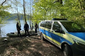 Landeswasserschutzpolizeiamt Mecklenburg-Vorpommern: LWSPA M-V: Anglerkontrollen: Wasserschutzpolizei Schwerin und ehrenamtliche Fischereiaufseher gemeinsam im Einsatz