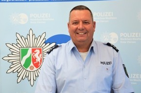 Kreispolizeibehörde Viersen: POL-VIE: Viersen-Dülken: Verstärkung beim Bezirksdienst Dülken - Andreas Kreuter ist Ansprechpartner für alle -Fotoberichterstattung-