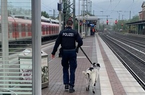 Bundespolizeidirektion Sankt Augustin: BPOL NRW: Bundespolizei im Einsatz: Hund zwickt Kind und reißt später aus