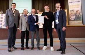 Kiwanis Distrikt Deutschland e.V.: Bildungsunternehmen Tutoring for All erhält Preis der Kiwanis Kinderhilfe Deutschland / 1.000 Kinder profitieren von insgesamt 50.000 Euro Förderung