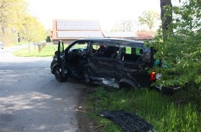 Polizei Coesfeld: POL-COE: Dülmen, Merfeld, L600/ Lkw und Bulli kollidieren