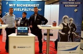 Bundespolizeiinspektion Magdeburg: BPOLI MD: Jobmesse 2018 im City Carré Magdeburg: Die Bundespolizei freut sich auf Sie!